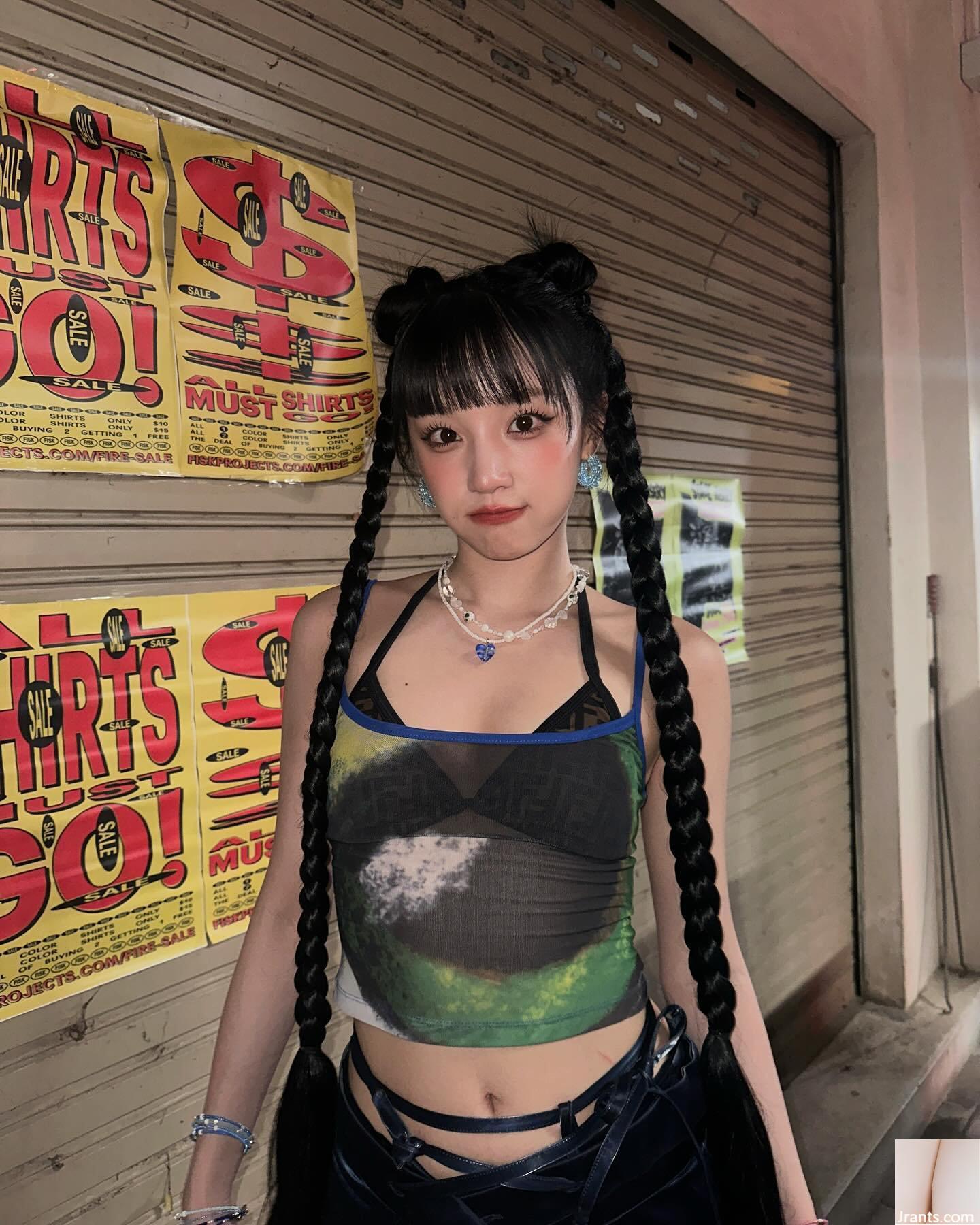 Cô gái ngọt ngào “YUQI” thật quyến rũ, tròn trịa, trắng trẻo và dịu dàng với hình thể hoàn hảo