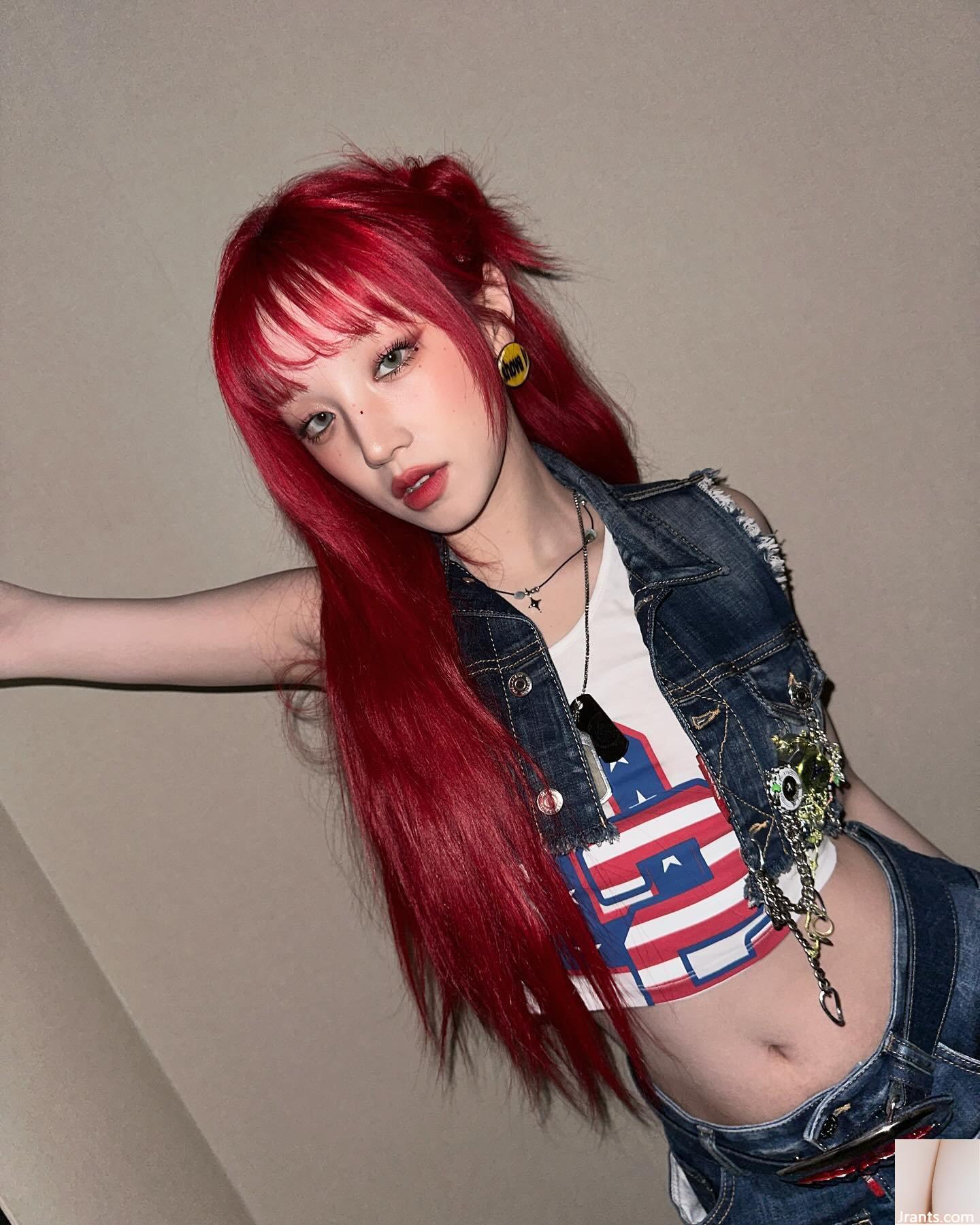 Cô gái ngọt ngào “YUQI” thật quyến rũ, tròn trịa, trắng trẻo và dịu dàng với hình thể hoàn hảo - Ảnh 4