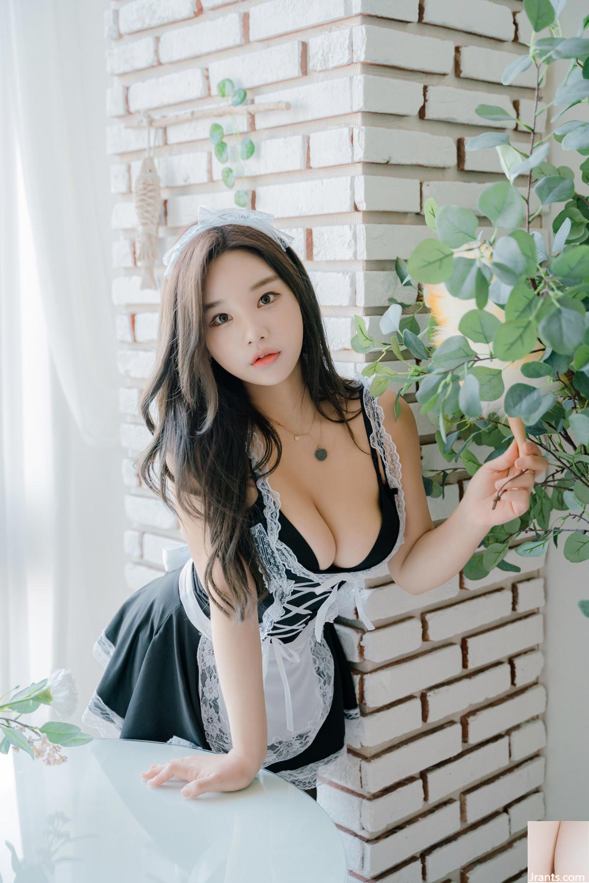 (Zzyuri) Cô gái Hàn Quốc có làn da trắng mịn toàn thân và vòng một quyến rũ (39P) - Ảnh 14