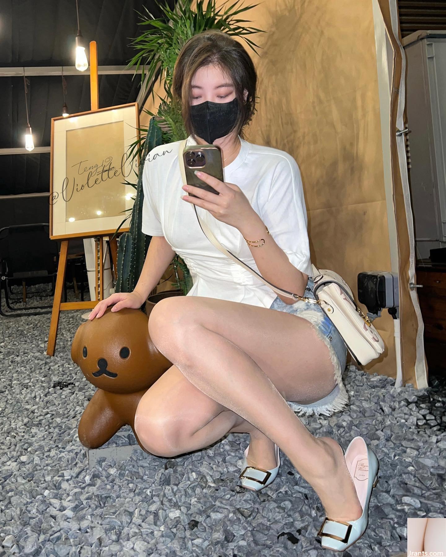 Người mẫu thời trang “VioletteVivian” có đôi mắt sâu thẳm, khí chất siêu gợi cảm và khí chất gợi cảm (14P) (