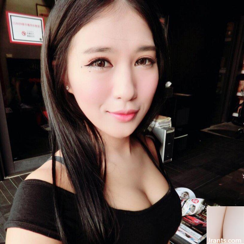 Mẫu xe E-cup ~ Chunli bé nhỏ hung dữ (Zhijun Jun) ~ Những bức ảnh ngực khủng trong xe (30P) - Ảnh 13