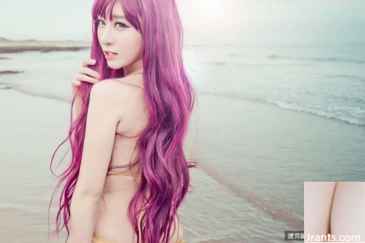 Cô gái ngực 34E Fei Xiaoju tạo dáng chụp ảnh từ phía sau (18P) - Ảnh 3