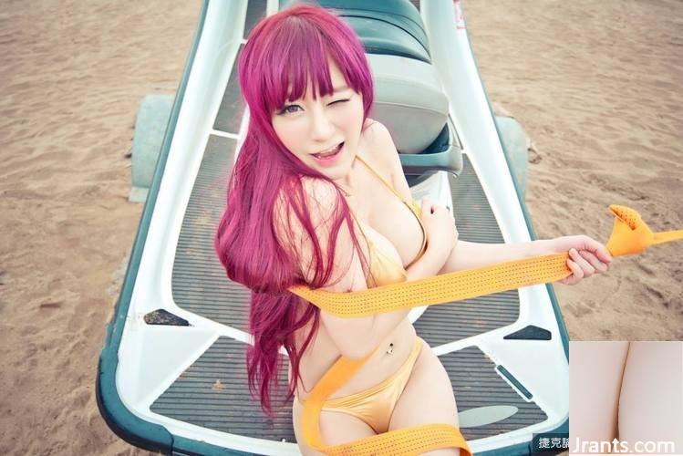 Cô gái ngực 34E Fei Xiaoju tạo dáng chụp ảnh từ phía sau (18P) - Ảnh 4