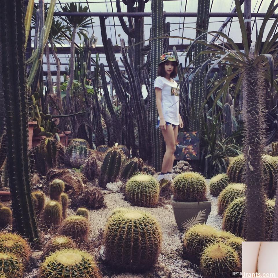 Cô gái tóc ngắn xinh đẹp ~Miars Liutzuhan~ selfie nóng bỏng trước thác nước với một dây đeo vai tuột ra trông càng quyến rũ hơn (29P - Ảnh 12