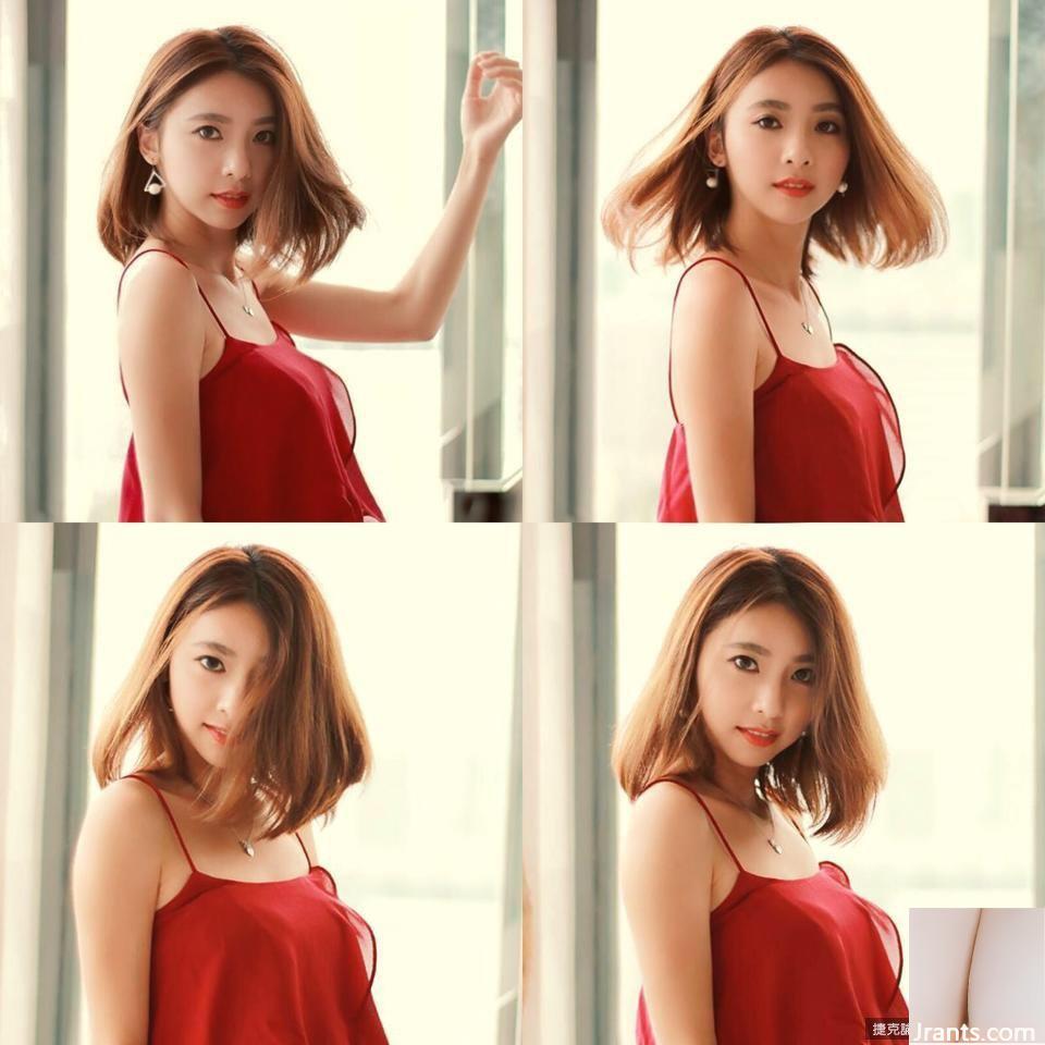 Cô gái tóc ngắn xinh đẹp ~Miars Liutzuhan~ selfie nóng bỏng trước thác nước với một dây đeo vai tuột ra trông càng quyến rũ hơn (29P - Ảnh 14