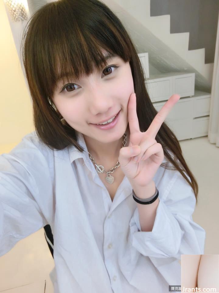 Hot girl 32F ngực khủng và gân xanh ~Li Lin bùng nổ~Áo trắng tụt xuống lộ một nửa (38P) - Ảnh 20