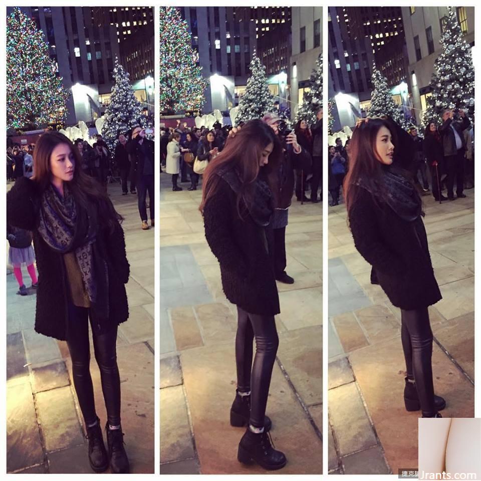 Cô tiếp viên xinh đẹp của Evergreen ~ Pauline Wang ~ ở nhà trong thời tiết lạnh giá và tập thể dục rất nhiều (38P) - Ảnh 38