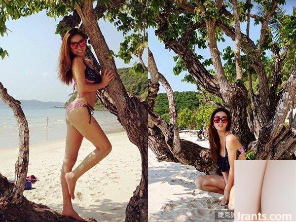 Ảnh bikini hở chân ~Xu Weien ~ Lột đùi thì siêu gợi cảm (34P) - Ảnh 21