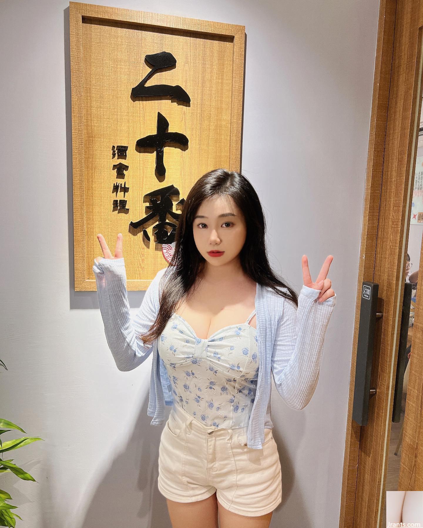 Người đẹp mắt to “Yonghan Kelly” có đường cong trắng như tuyết, khí chất thon gọn, tươi trẻ và tinh tế (19P) - Ảnh 18