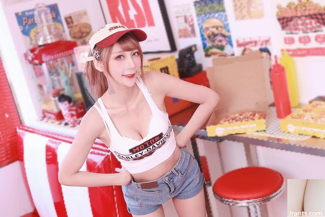 Em gái khát nước “Allison Mi Meng” Cos nữ anh hùng ngực khủng (13P) - Ảnh 6