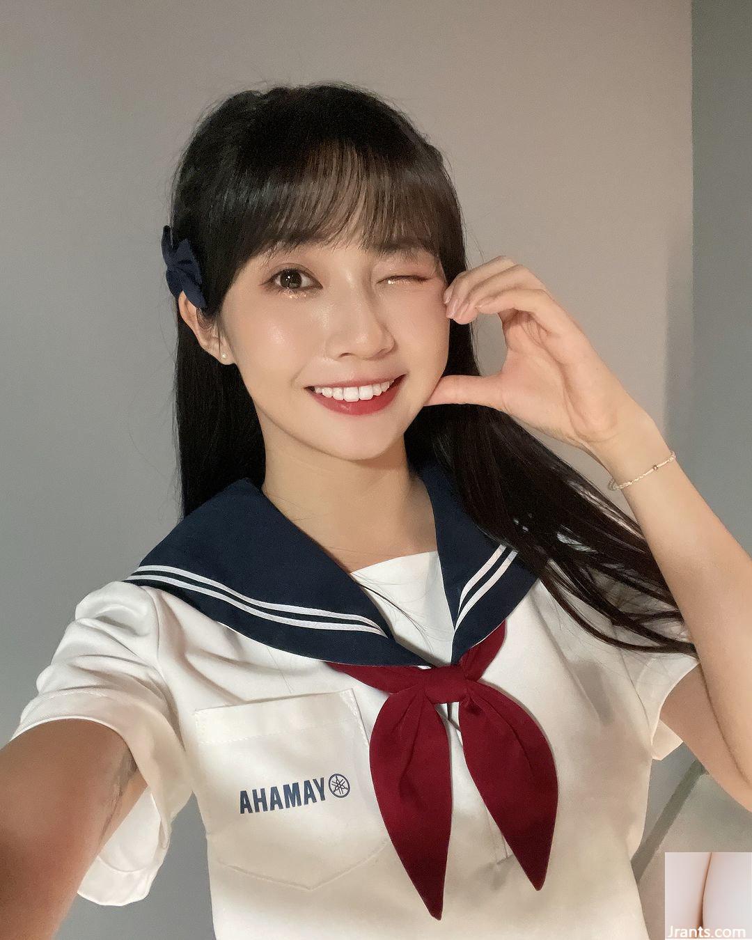 Đội cổ vũ mắt điện xinh đẹp ngọt ngào “Cimei” siêu ngọt ngào (20P) - Ảnh 10