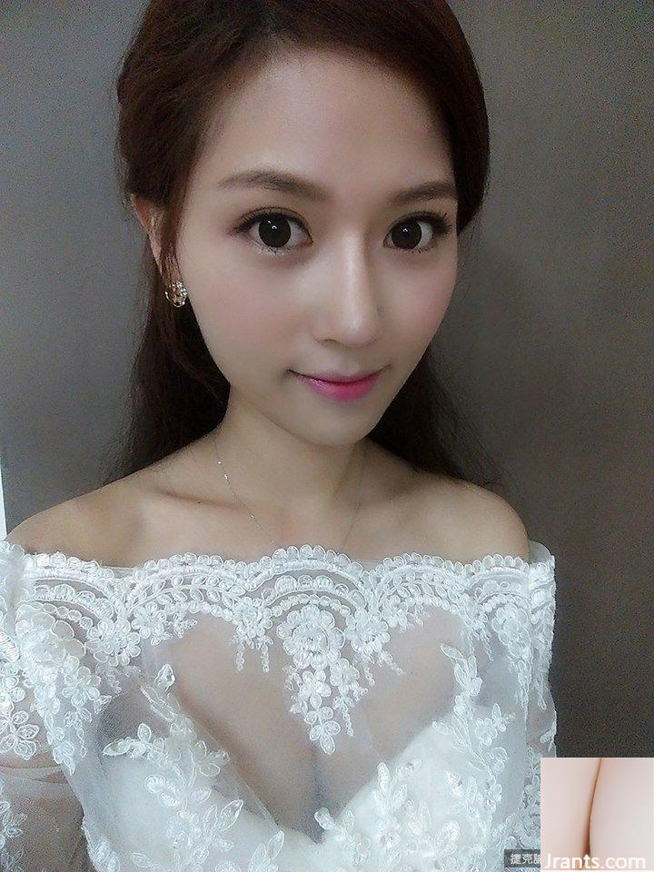 Ngực 32D, ngực và chân đẹp Tiancai ~ Xu Huiling ~ Ảnh selfie cắt thấp trên xe với đường sự nghiệp dài bắt mắt (50P+Facebook) (57P) - Ảnh 10