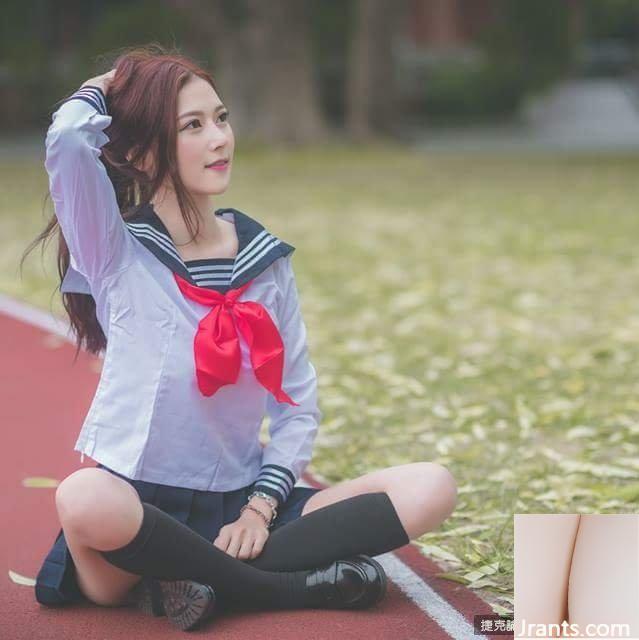 Ngực 32D, ngực và chân đẹp Tiancai ~ Xu Huiling ~ Ảnh selfie cắt thấp trên xe với đường sự nghiệp dài bắt mắt (50P+Facebook) (57P) - Ảnh 6