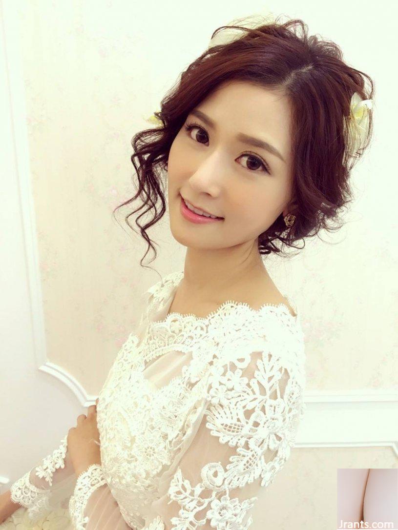 Ngực 32D, ngực và chân đẹp Tiancai ~ Xu Huiling ~ Ảnh selfie cắt thấp trên xe với đường sự nghiệp dài bắt mắt (50P+Facebook) (57P) - Ảnh 8