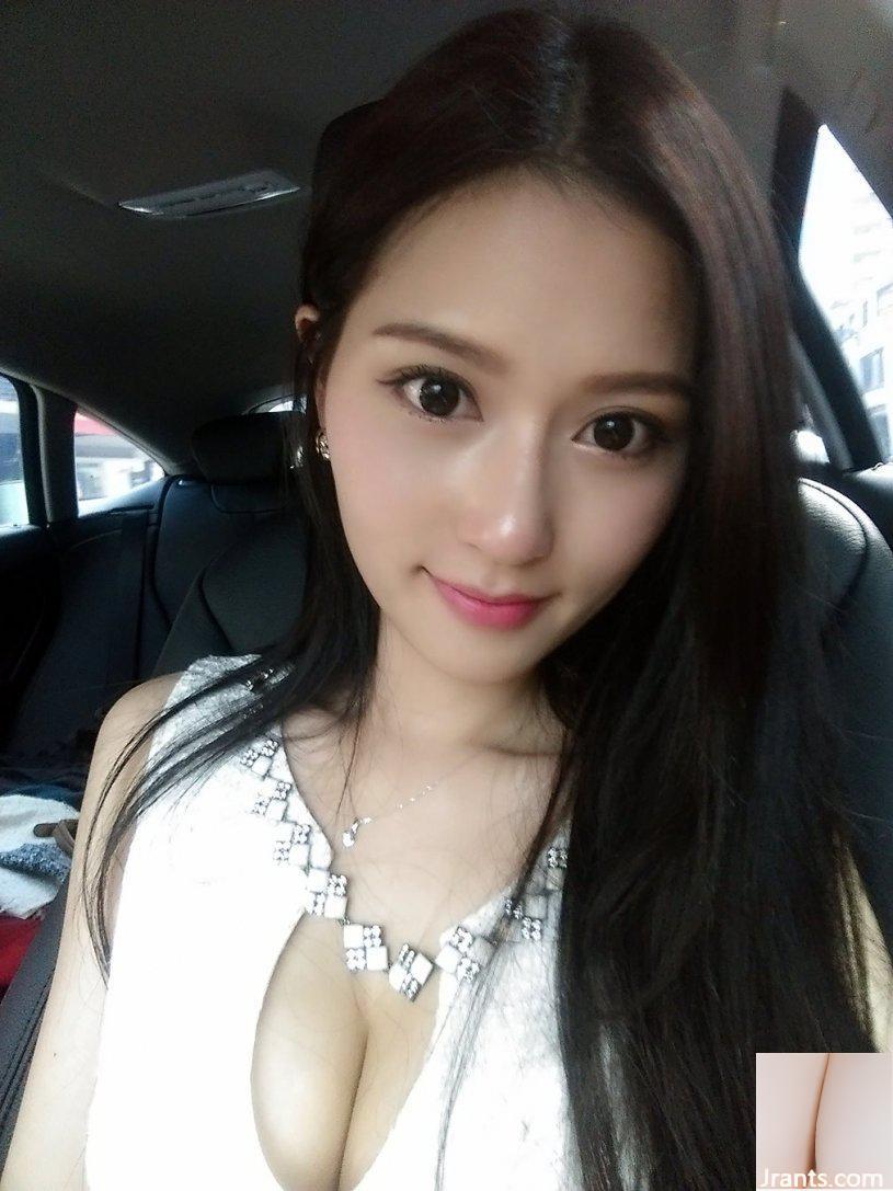 Ngực 32D, ngực và chân đẹp Tiancai ~ Xu Huiling ~ Ảnh selfie cắt thấp trên xe với đường sự nghiệp dài bắt mắt (50P+Facebook) (57P) - Ảnh 9