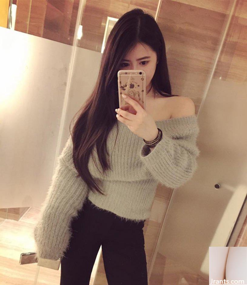 Bà chủ G-cup ~ Liu Liuning ~ selfie bikini đỏ nóng bỏng với vòng nâng tập trung và bộ ngực đẹp quá đầy đặn (69P) - Ảnh 31