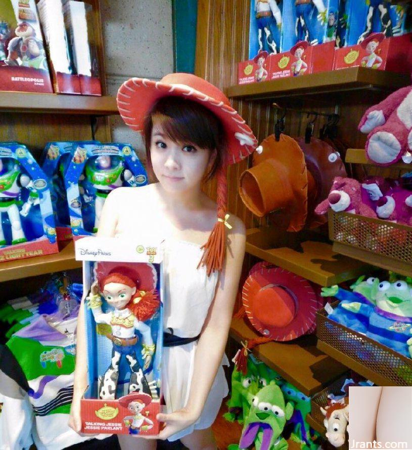 Vú E bung ra khỏi áo trắng! ~Xiao Xiaoyu~ Nam bán cầu vô tình lộ ra trong khe hở của nút (24P) - Ảnh 21