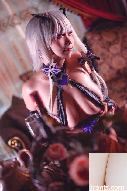 (Coser) Doom 787 – Azur Lane “Glorious Succubus” (40P) - Ảnh 15