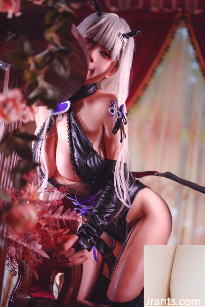 (Coser) Doom 787 – Azur Lane “Glorious Succubus” (40P) - Ảnh 8
