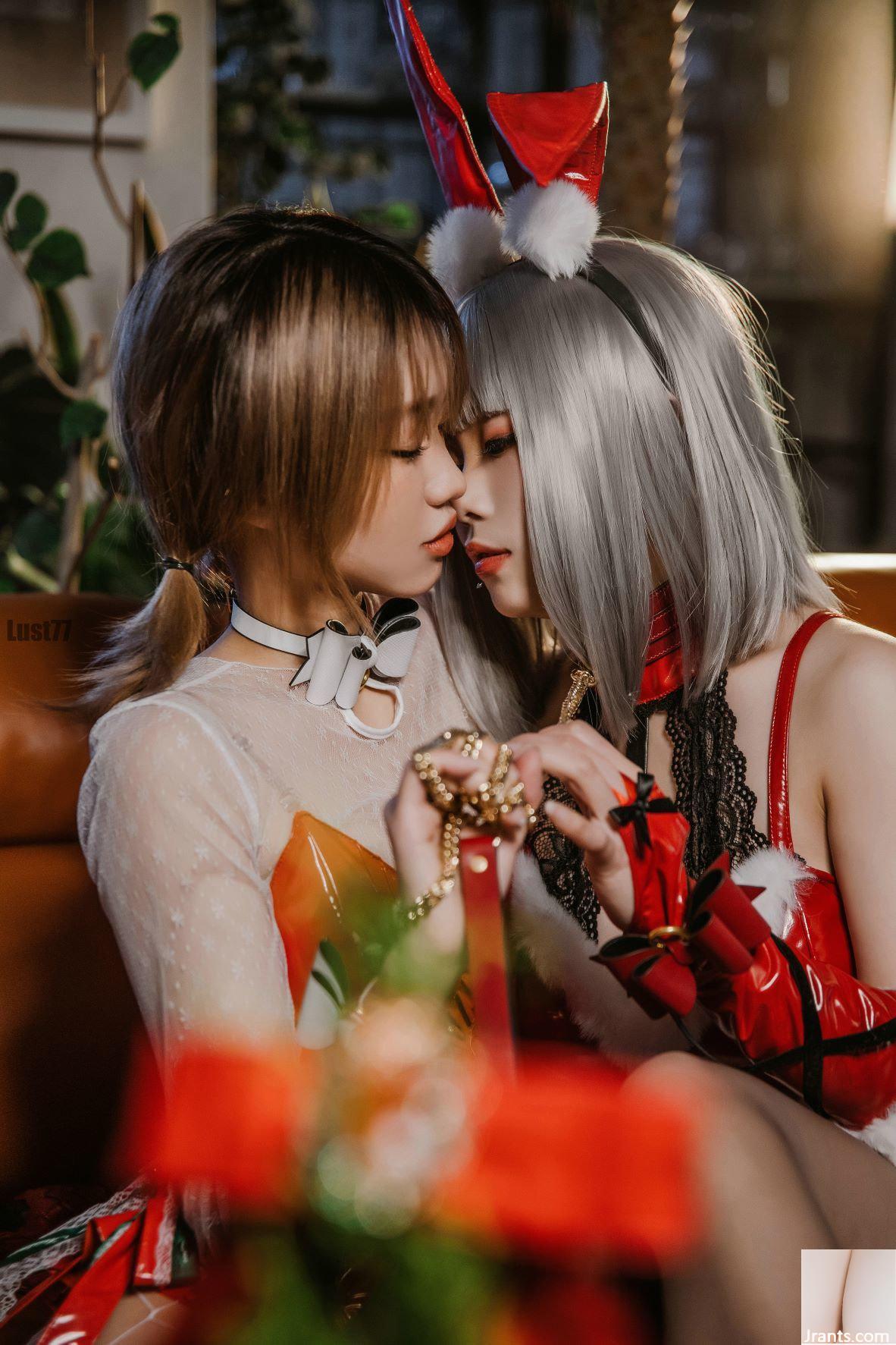 (Coser) Qiqi cần phải ngoan – Thỏ sinh đôi Giáng sinh (23P) - Ảnh 17