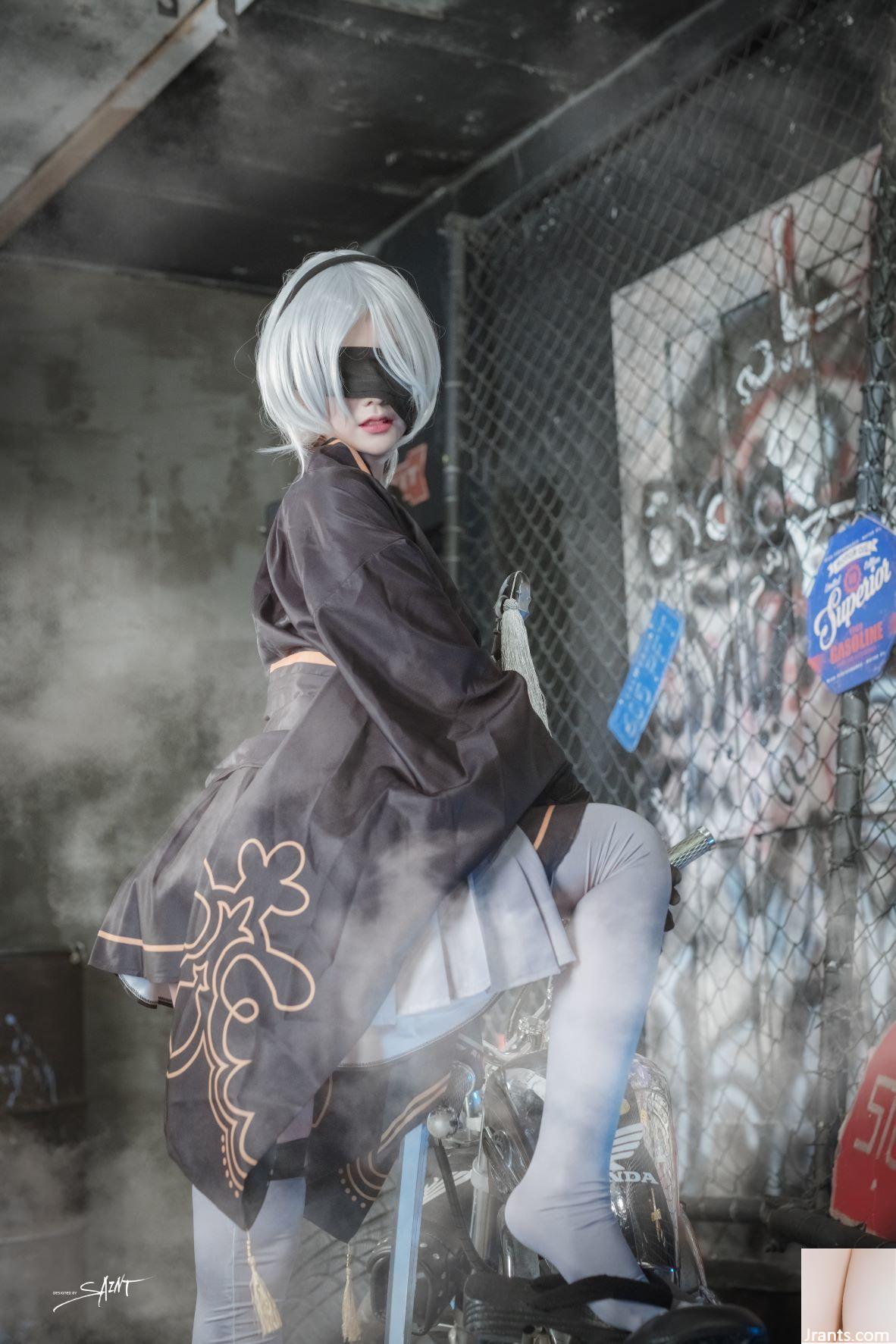 (Thánh Photolife) Yuna's cos vol.04 – KDA Akali & Nier Automata 2B (64P) - Ảnh 36