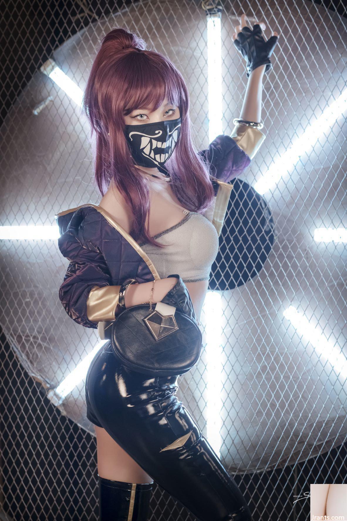 (Thánh Photolife) Yuna's cos vol.04 – KDA Akali & Nier Automata 2B (64P) - Ảnh 4