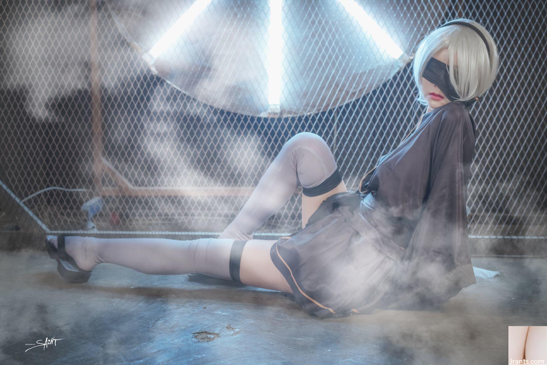 (Thánh Photolife) Yuna's cos vol.04 – KDA Akali & Nier Automata 2B (64P) - Ảnh 41