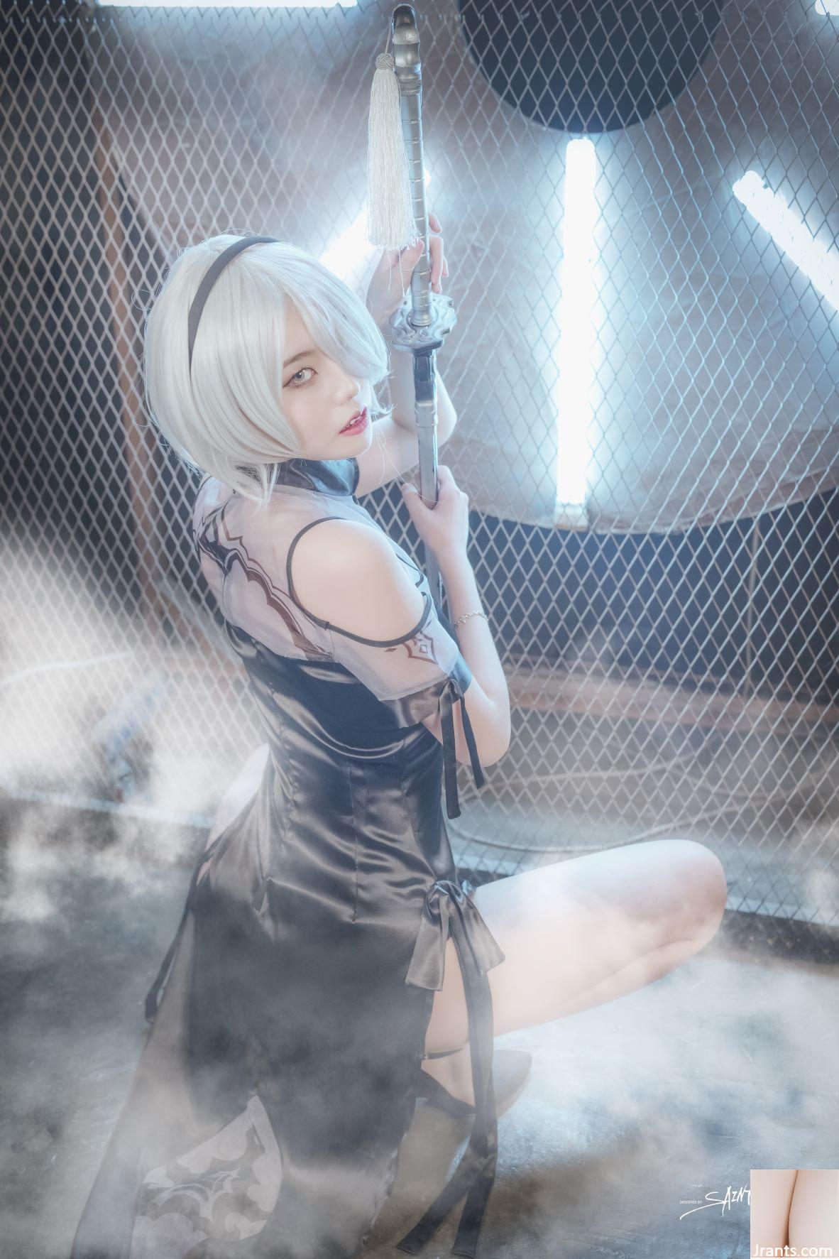 (Thánh Photolife) Yuna's cos vol.04 – KDA Akali & Nier Automata 2B (64P) - Ảnh 51