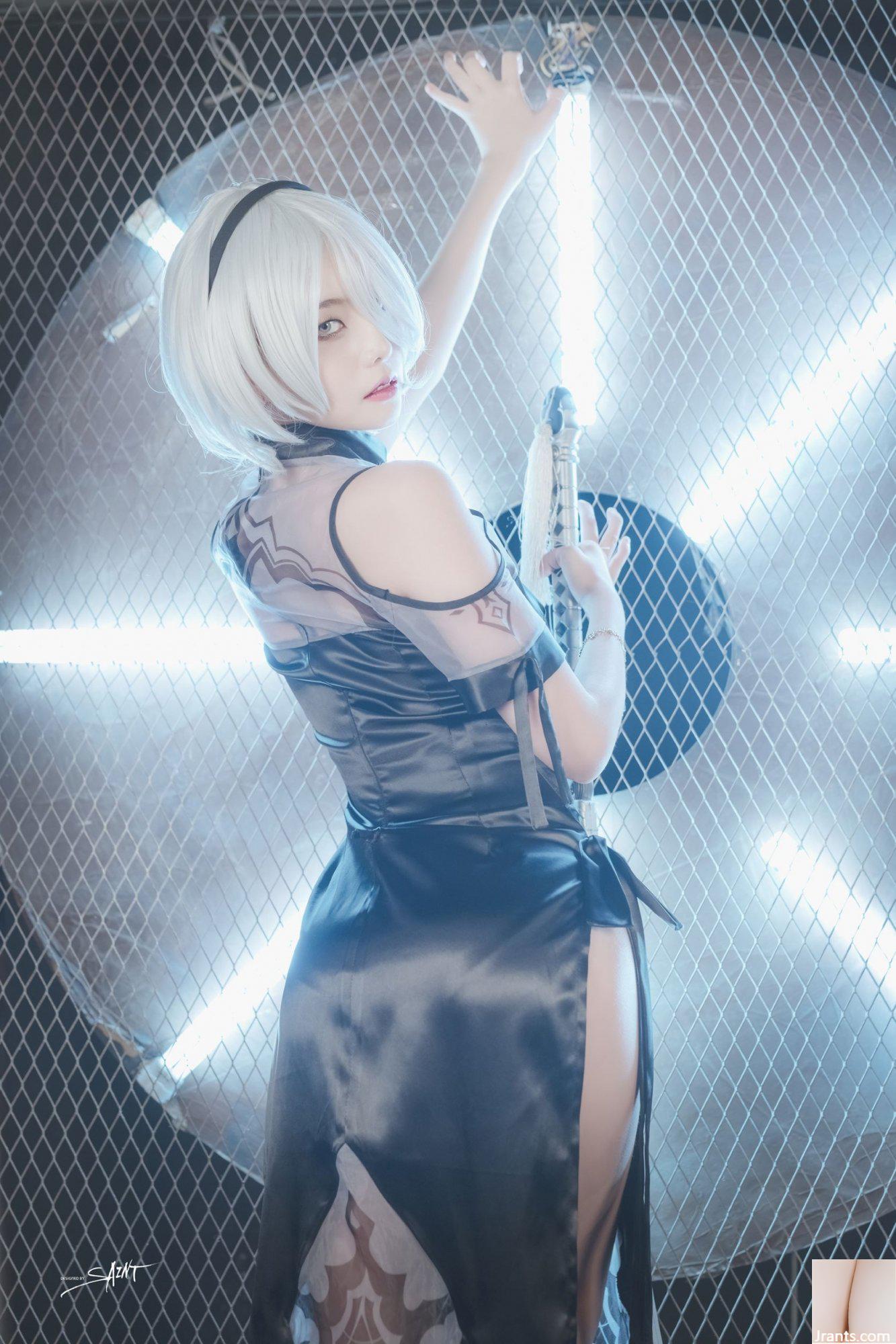 (Thánh Photolife) Yuna's cos vol.04 – KDA Akali & Nier Automata 2B (64P) - Ảnh 54
