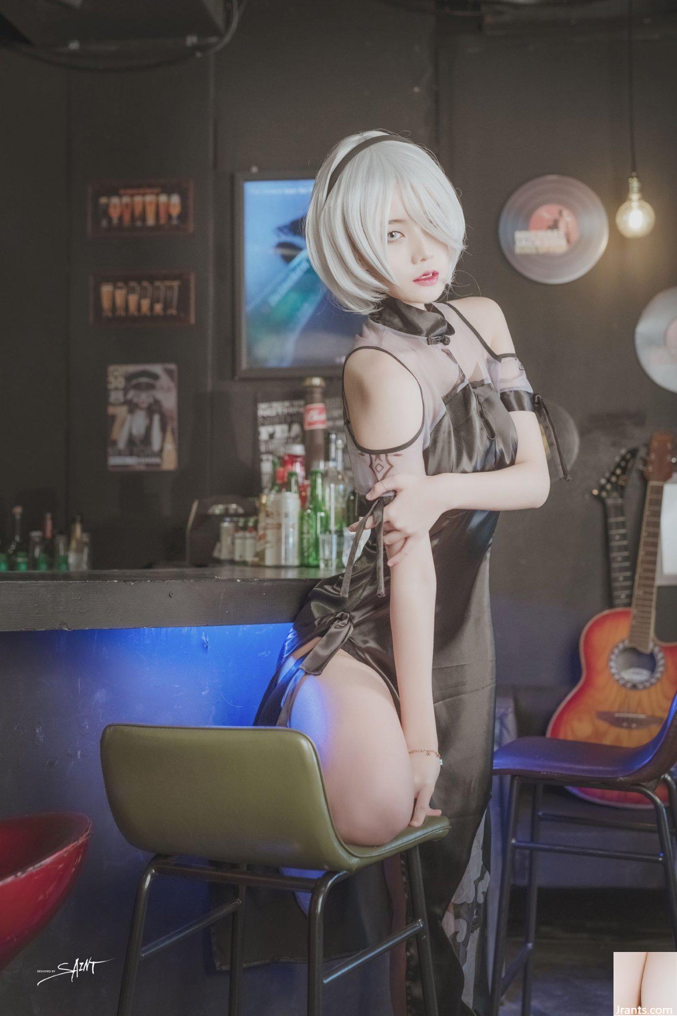 (Thánh Photolife) Yuna's cos vol.04 – KDA Akali & Nier Automata 2B (64P) - Ảnh 55