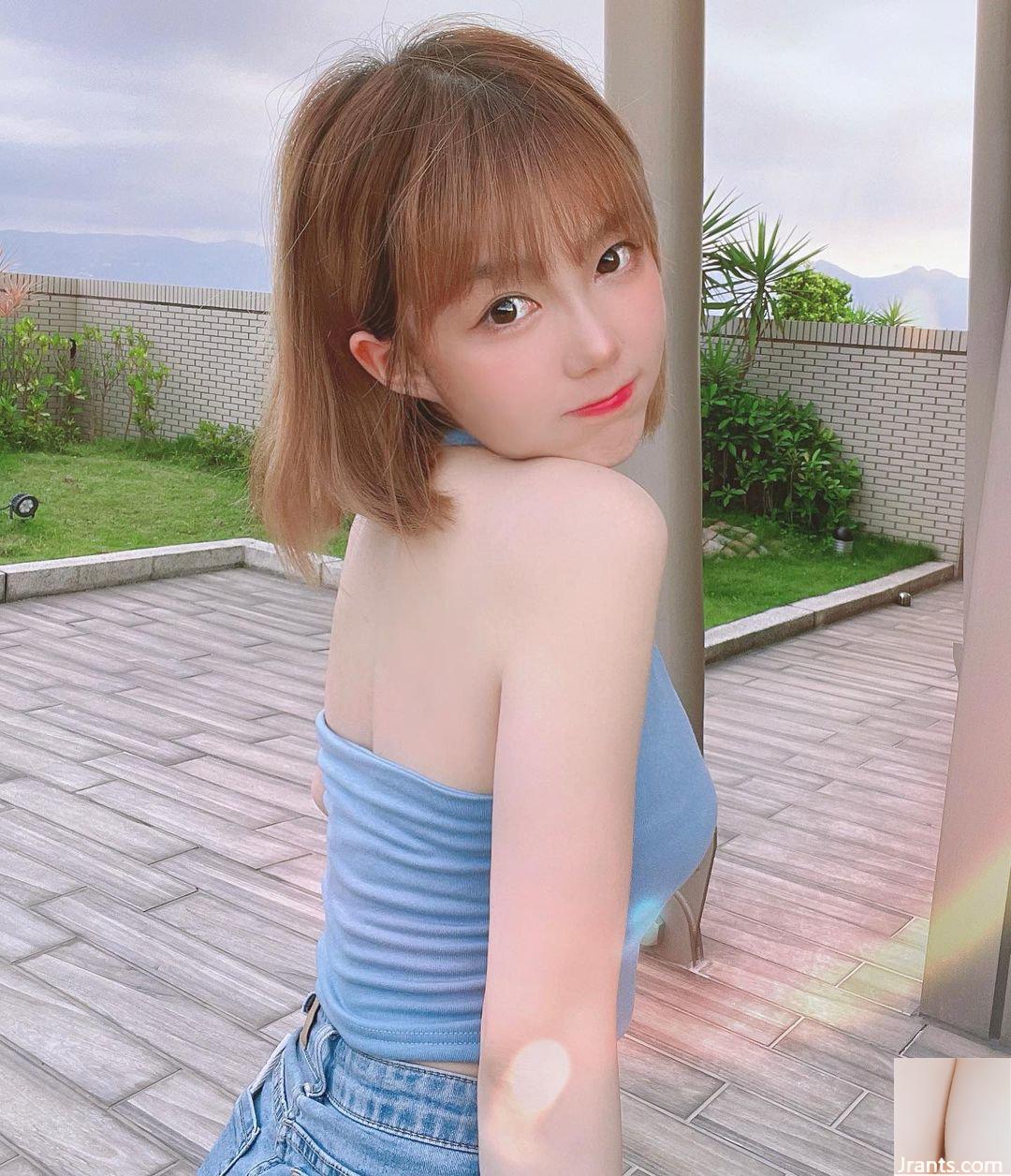 Cô nàng xinh đẹp “Ninizi” xinh đẹp tự nhiên, ẩn giấu bộ ngực trắng nõn và mềm mại siêu cường (10P) - Ảnh 8