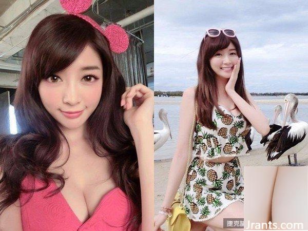 Bikini khoe bộ ngực khủng trắng như tuyết ~ Thành ngữ kiều mạch ~ Bộ ngực cúp D “hình tình yêu” bùng nổ và nóng bỏng (85P) - Ảnh 55