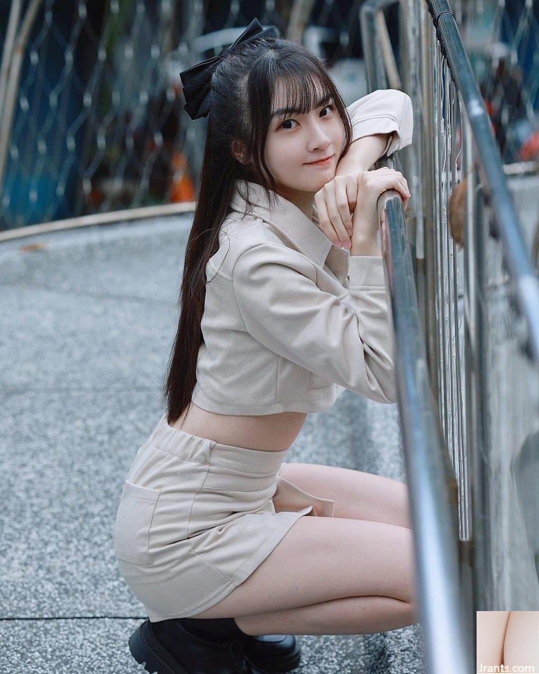 Cô gái yêu dấu “Mianmian (Yuxin)” dễ thương quá! Nụ cười hoàn hảo đi thẳng vào trái tim đàn ông (10P)