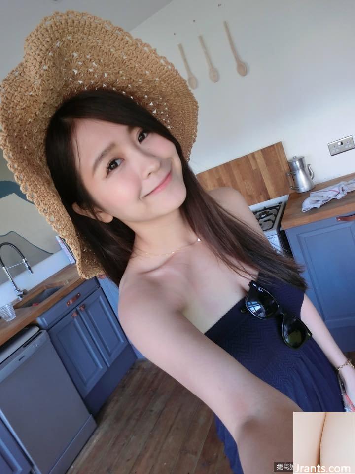 Một cô gái xinh đẹp với bộ ngực 34E ~ Quanquan (Guo Yanling) ~ Mặc bikini ngâm mình trong suối nước nóng và uống rượu trong khách sạn Iceland (? Siêu thoải mái (38P) - Ảnh 23