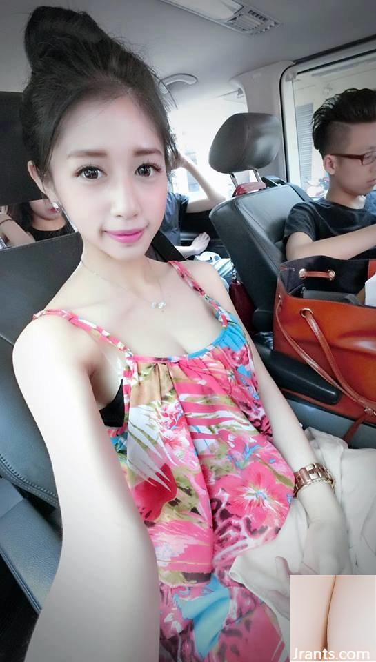 Hàu tươi nướng và cô gái xinh đẹp E-boob của Dongshi ~ Lin Yiting ~ chụp ảnh tự sướng trong xe với chiếc váy chữ V khoét sâu và con đường sự nghiệp lâu dài của cô ấy thật tuyệt vời (38P) - Ảnh 10