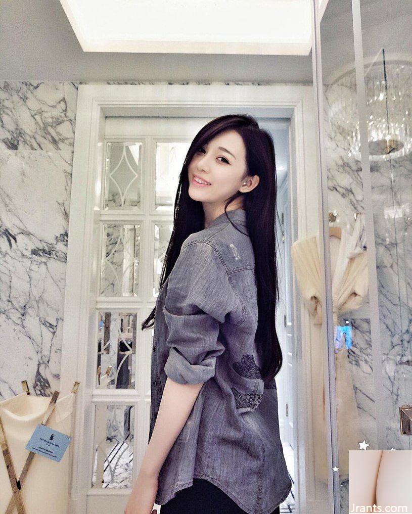 Cô gái xinh đẹp với thân hình đáng kinh ngạc, đôi chân đẹp, khuôn mặt và vòng eo thon, làn da trắng và đôi mắt điện ~ Crystal Lee ~ Làm sao tôi có thể đứng được khi đi xe đạp như thế này (55P) - Ảnh 40