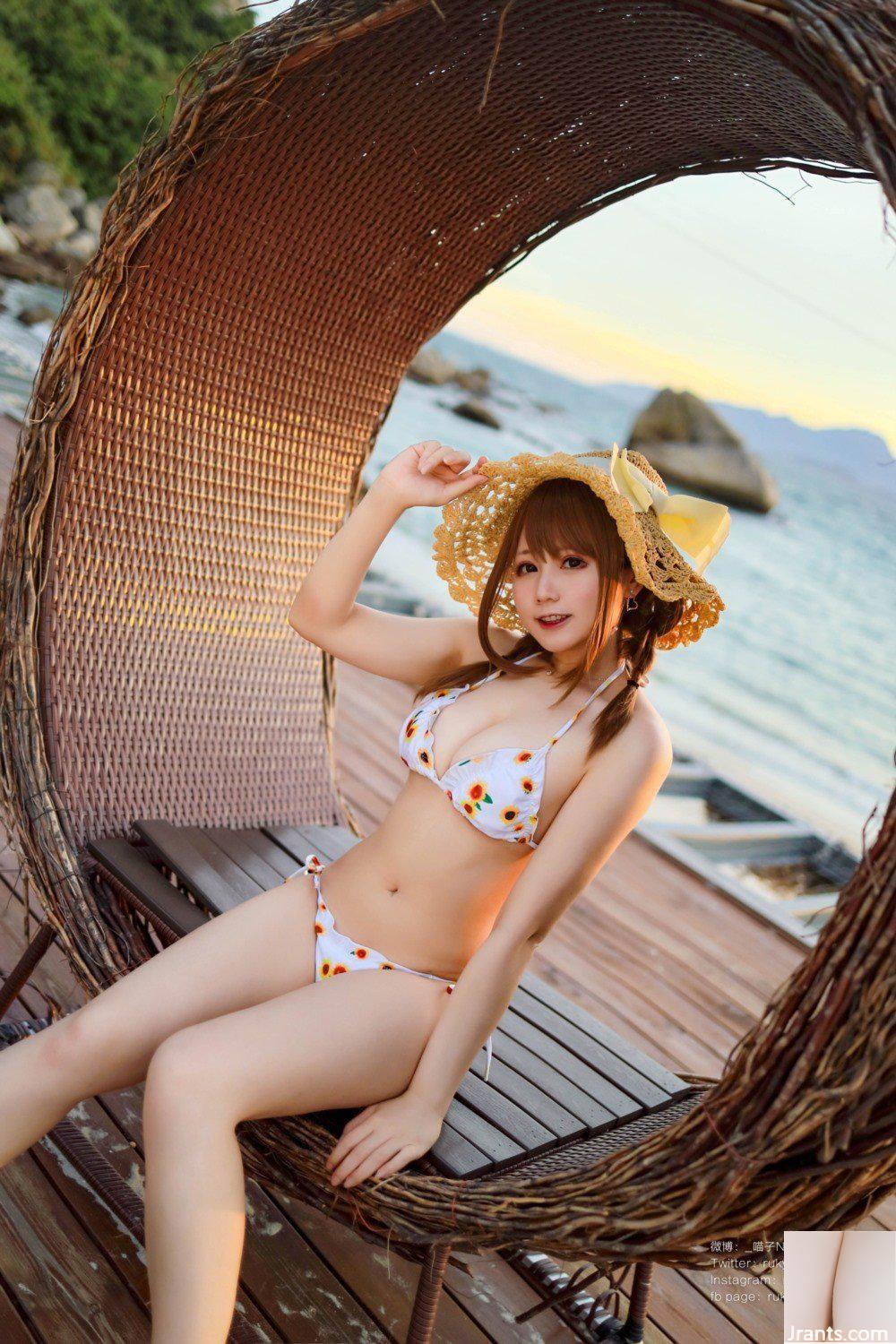 (Nyako) Bikini hướng dương (66P) - Ảnh 37