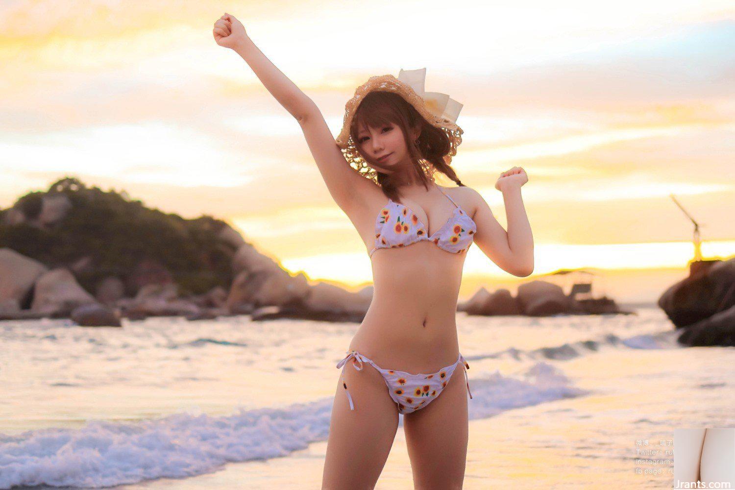 (Nyako) Bikini hướng dương (66P) - Ảnh 4