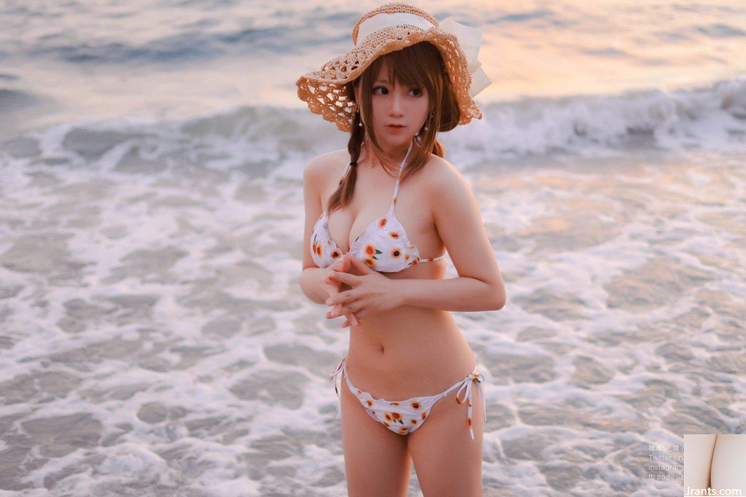 (Nyako) Bikini hướng dương (66P) - Ảnh 6