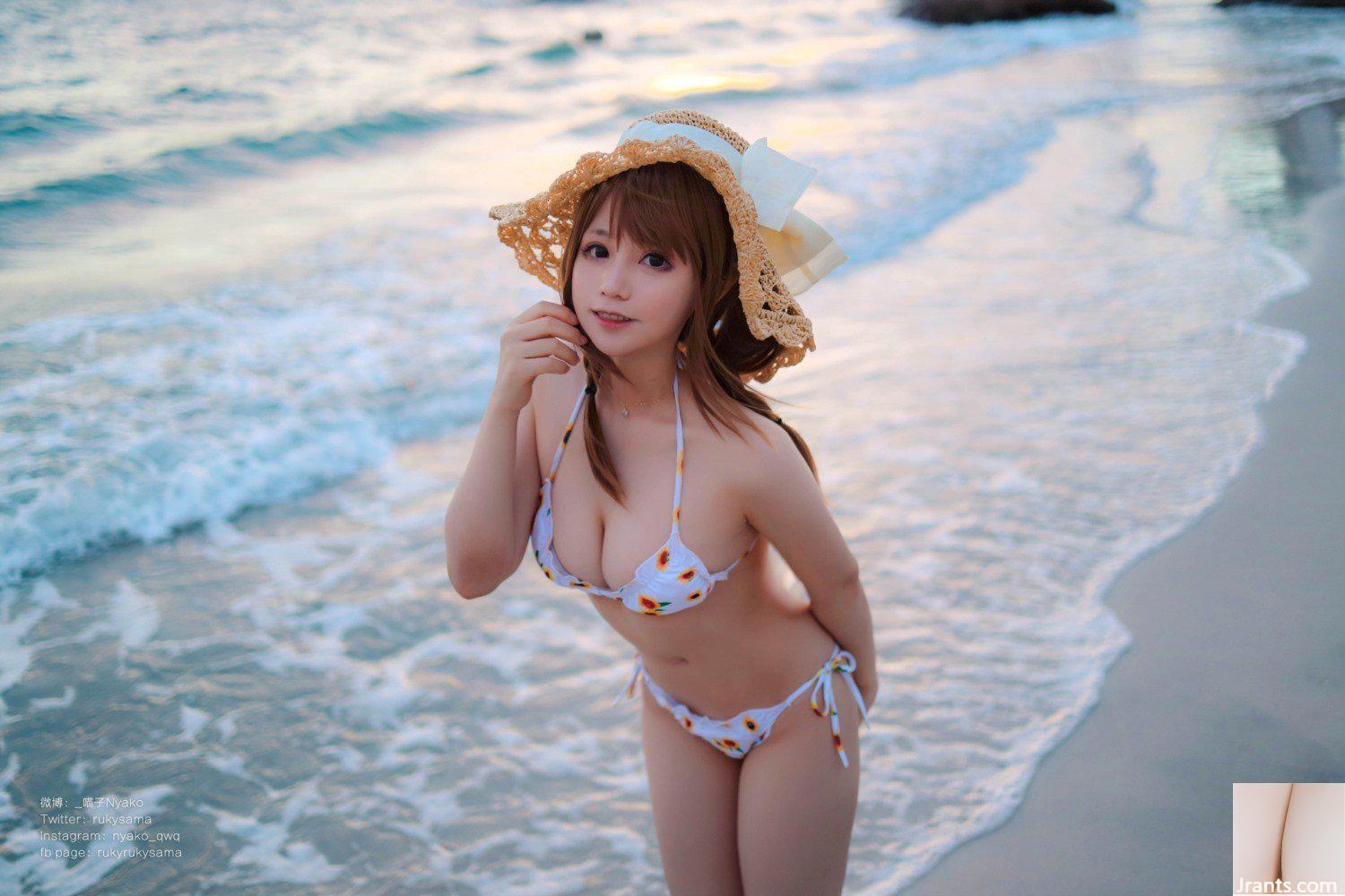 (Nyako) Bikini hướng dương (66P) - Ảnh 60