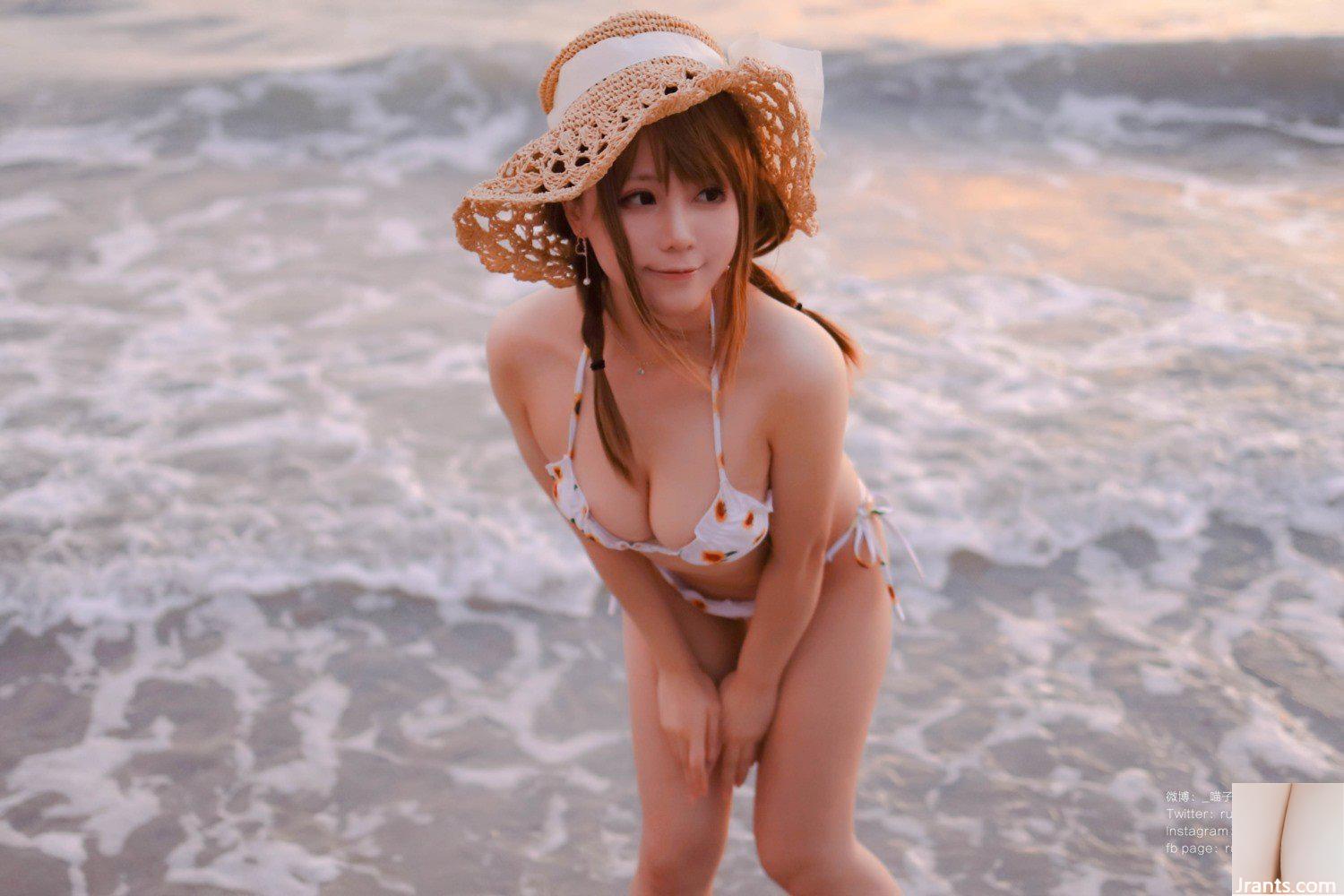 (Nyako) Bikini hướng dương (66P) - Ảnh 7