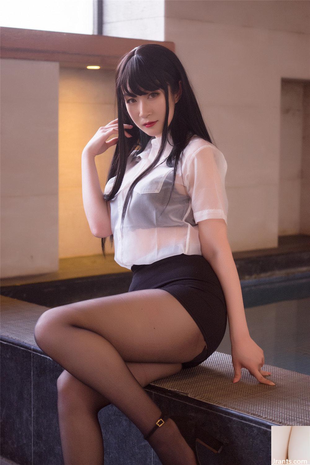 Silver 81x Shake Music “School Act” Quần tất trắng và tất đen quá hấp dẫn (60P) - Ảnh 14