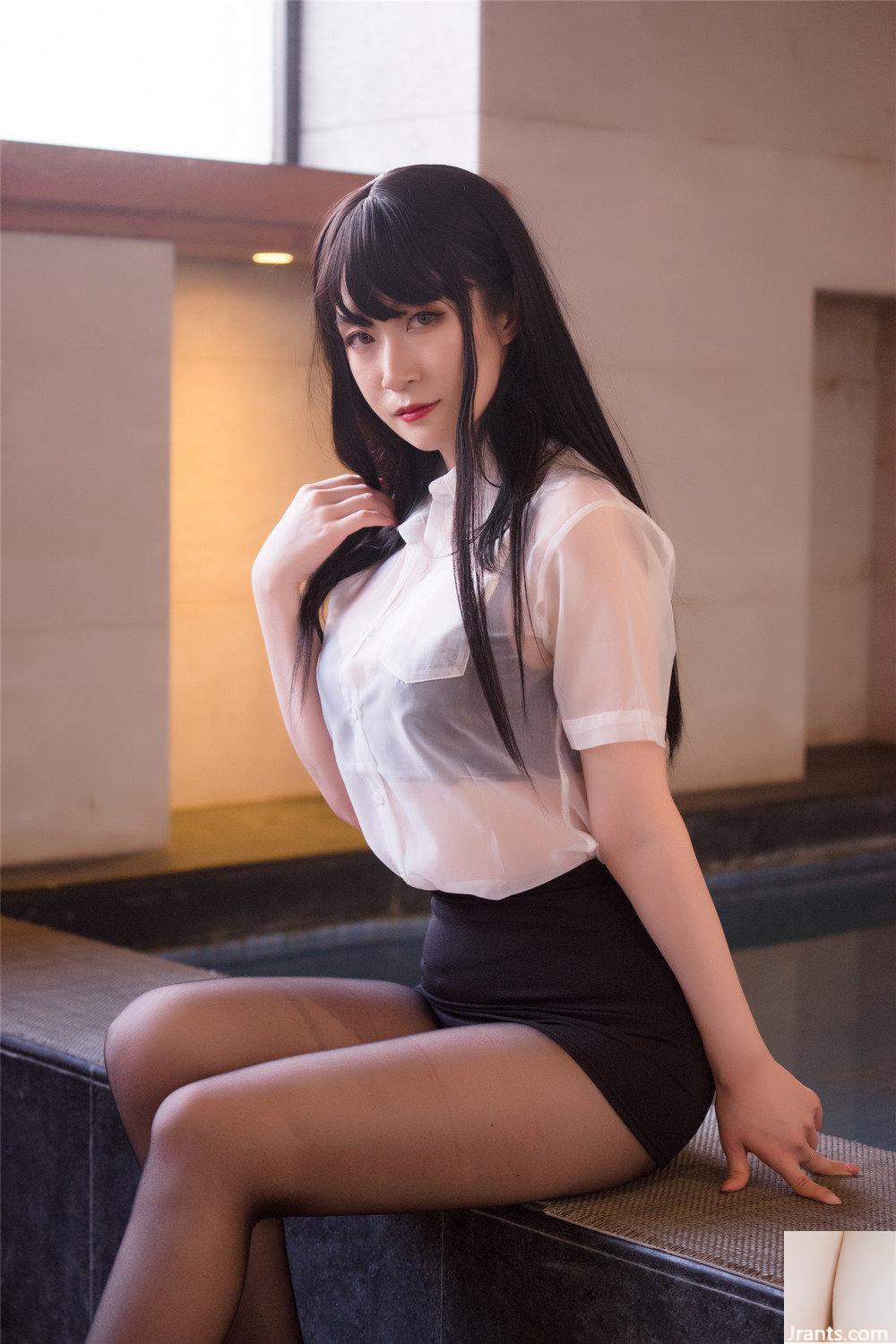 Silver 81x Shake Music “School Act” Quần tất trắng và tất đen quá hấp dẫn (60P) - Ảnh 15