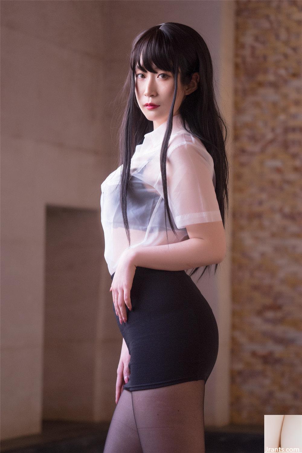 Silver 81x Shake Music “School Act” Quần tất trắng và tất đen quá hấp dẫn (60P) - Ảnh 20