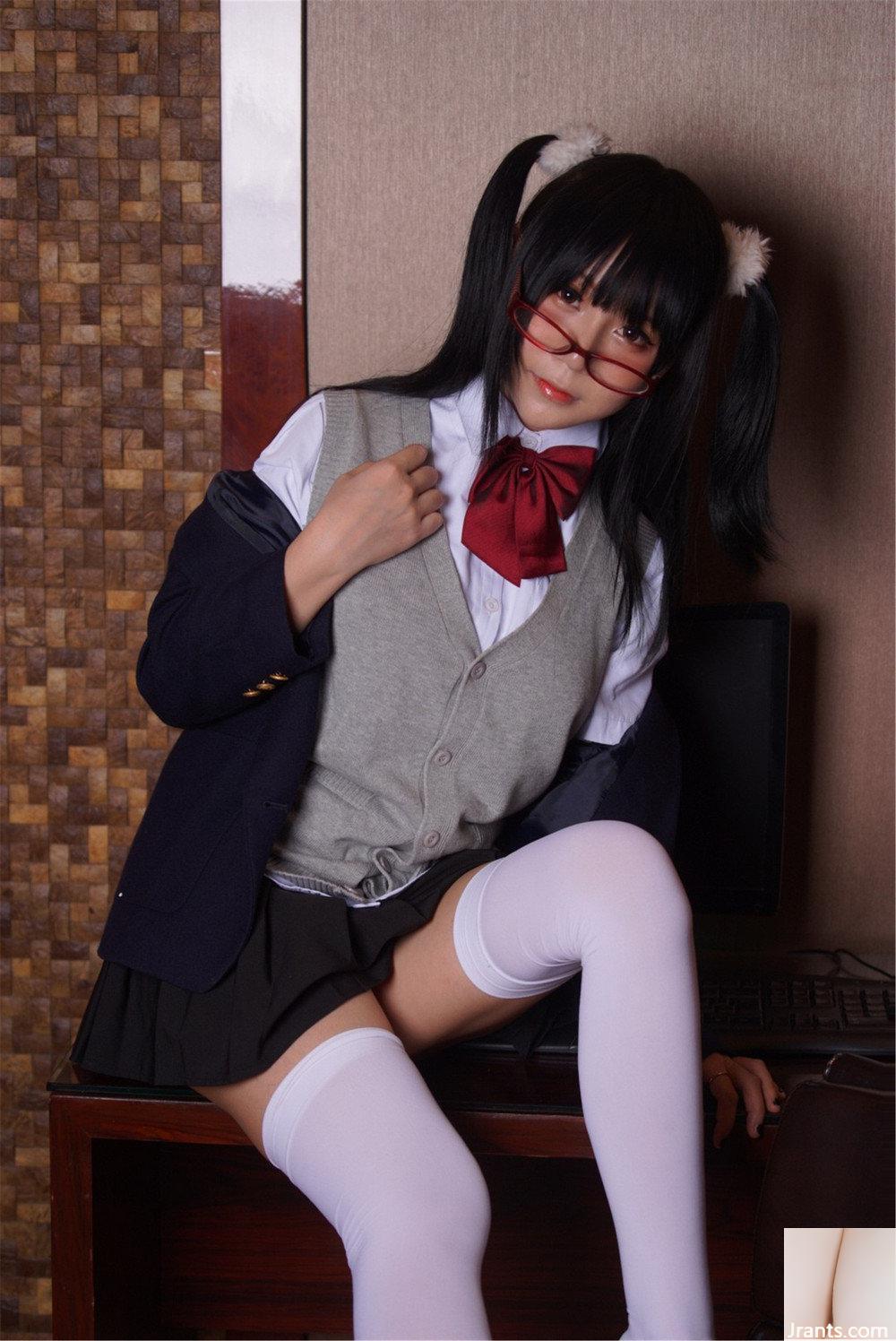 Silver 81x Shake Music “School Act” Quần tất trắng và tất đen quá hấp dẫn (60P) - Ảnh 40