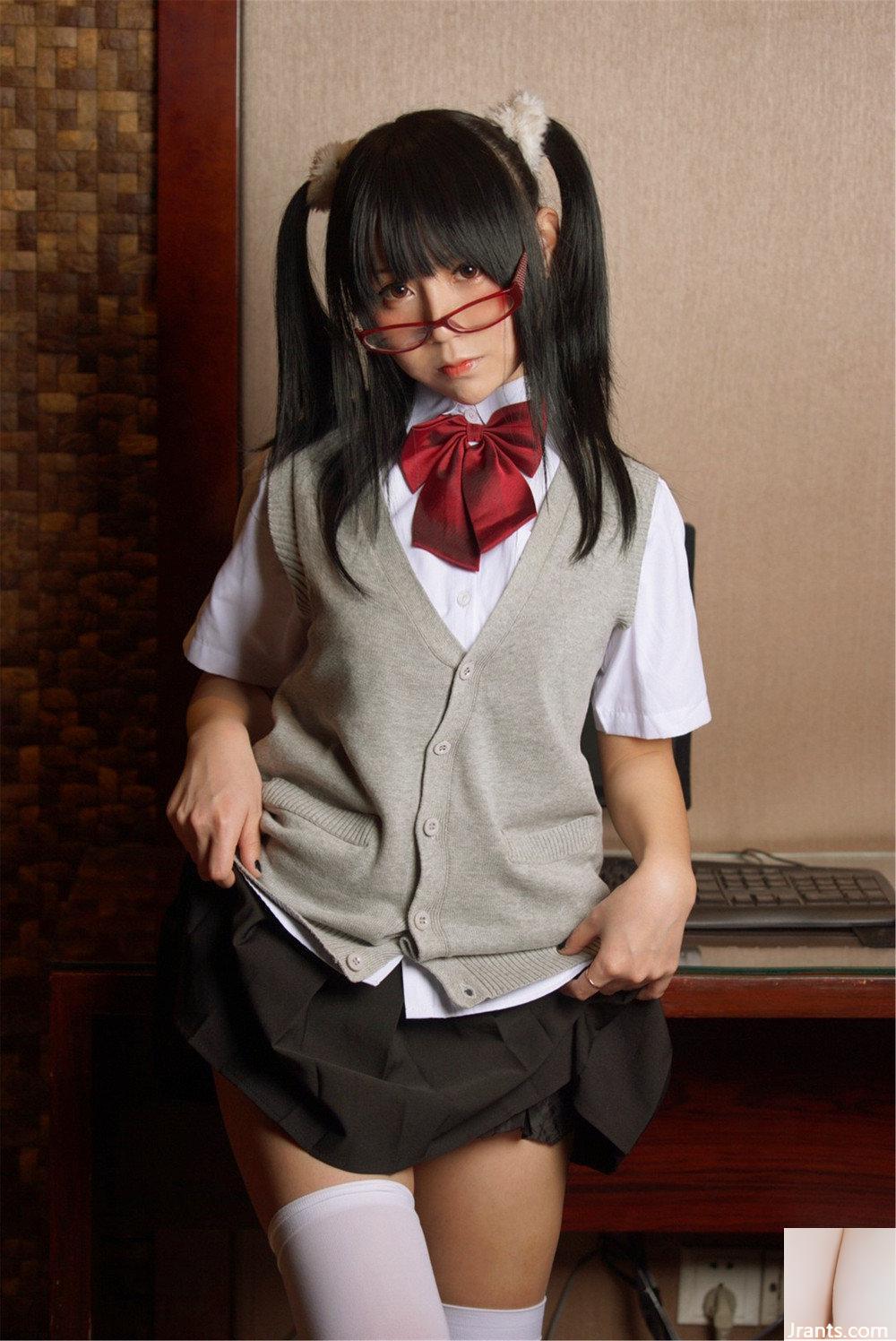 Silver 81x Shake Music “School Act” Quần tất trắng và tất đen quá hấp dẫn (60P) - Ảnh 43