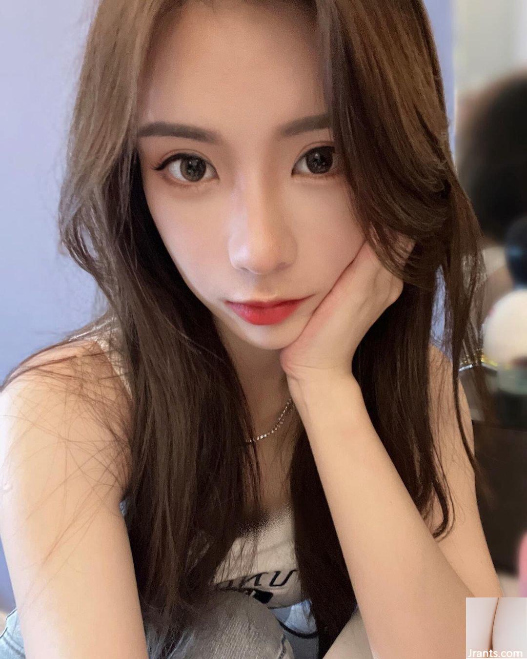 “Li Yan” có vòng eo với bộ ngực căng tròn và tư thế quyến rũ, nóng bỏng đến mức phá vỡ các bảng xếp hạng (10P) - Ảnh 8