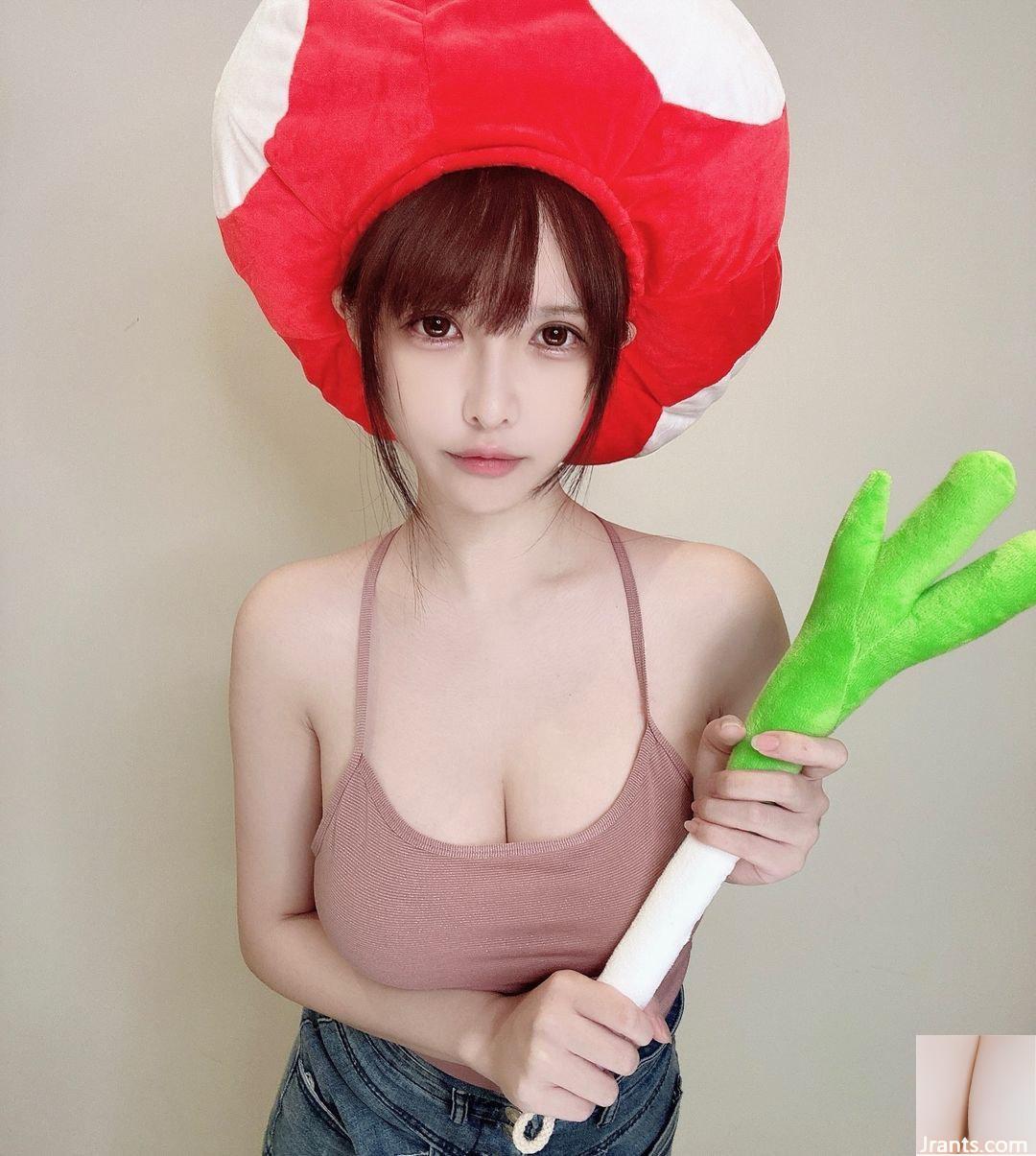 Rãnh sâu của người dẫn chương trình trực tiếp “Marika” để lộ bộ ngực căng tròn và đầy đặn siêu quyến rũ (10P) - Ảnh 3