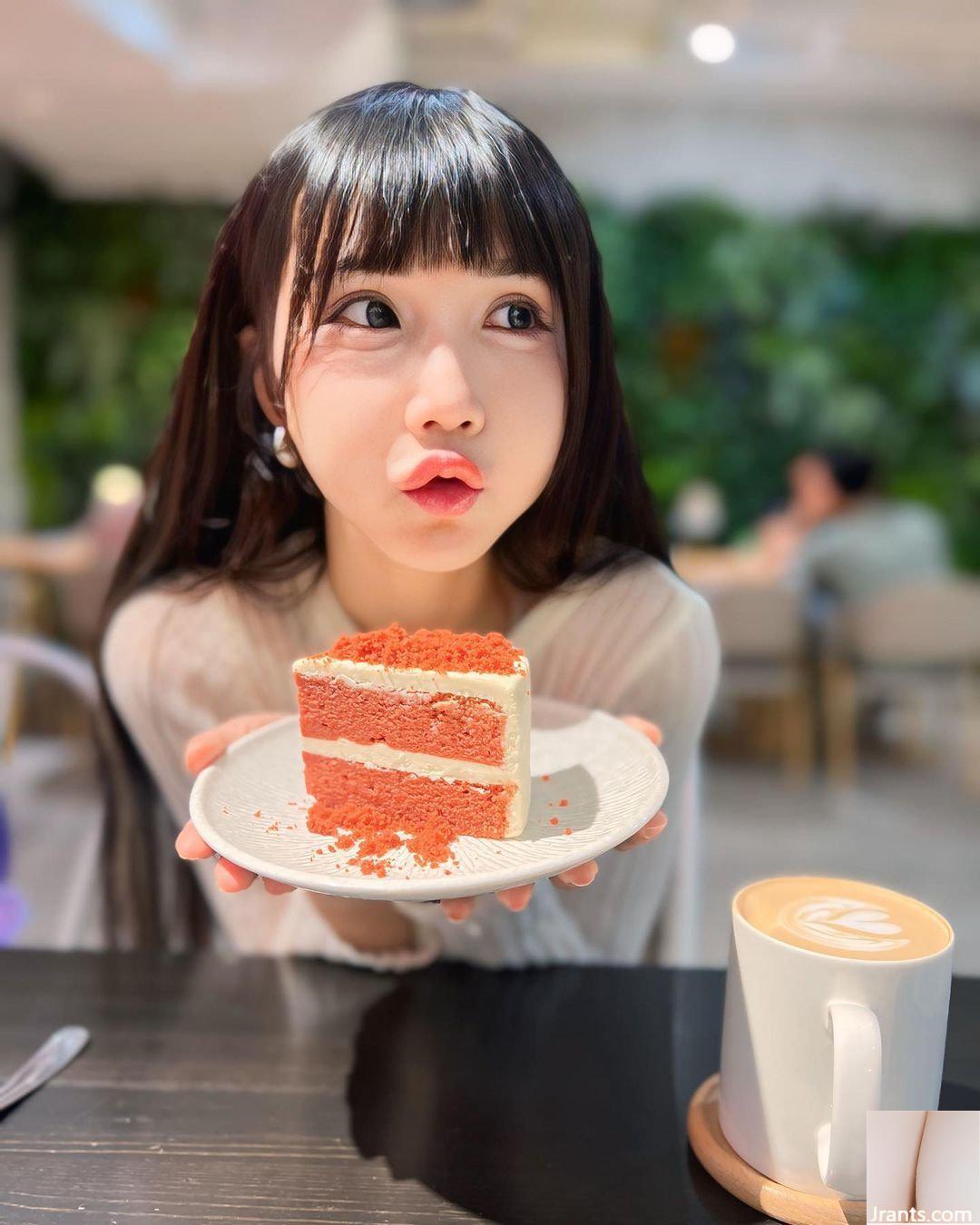 “Qiao Qiaoer QQE” vừa thuần khiết vừa gợi cảm. Hình dáng đôi bóng tròn, đầy đặn và nổi bật (10P) - Ảnh 3