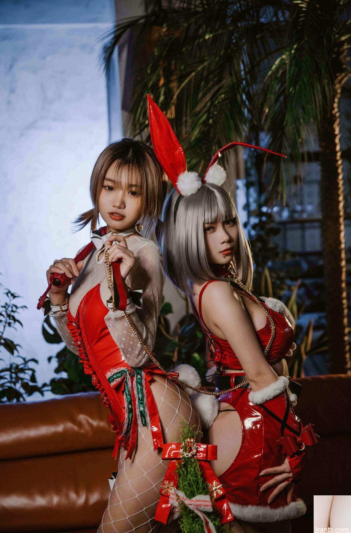 (Coser) Qiqi cần phải ngoan – Thỏ sinh đôi Giáng sinh (23P) - Ảnh 12